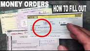 ✅ How To Fill Out A Money Order 🔴