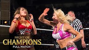 FULL MATCH - Nikki Bella vs. Charlotte – Divas Title Match: WWE Night of Champions 2015