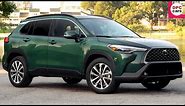 2022 Toyota Corolla Cross XLE in Cypress Green