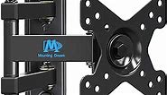 Mounting Dream UL Listed Full Motion Monitor Wall Mount TV Bracket for 10-26 Inch LED, LCD Flat Screen TV and Monitor, TV Mount with Swivel Articulating Arm, Up to VESA 100x100mm and 33LBS MD2463