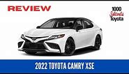 2022 Toyota CAMRY XSE AWD / RED LEATHER SEATS! Super White Brockville Ontario - 1000 Islands Toyota