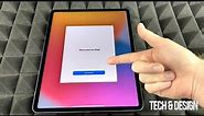 iPad 12.9” Set Up Guide - no Apple ID - no passwords | iPad Pro 5th gen Set Up Manual