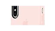 Incipio NGP Case for iPhone Xs (5.8") & iPhone X Case with Translucent Flexible Shock Absorbing Drop Protection - Rose