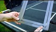 How To Install A Pet Door In A Screen Door