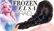 ★FROZEN reinvented ELSA BRAID HAIR TUTORIAL | Disney Hairstyles