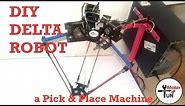 Delta Robot : DIY Pick & Place Machine with Software