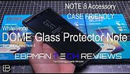 The BEST Case Friendly Water Proof Screen Protector for the Samsung Galaxy Note 8