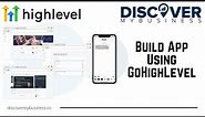 Build App Using GoHighLevel