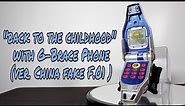 [MP.30]."Back to the childhood" with G-Brace Phone ver.China F1 - điện thoại Gao Bạc hàng fake F1.