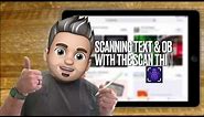 Scanning Text and Objects with the Scan Thing App