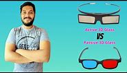 What Are the Different Types of 3D Glasses |Active vs Passive 3D Glasses for Computer & TV|3D Chasma