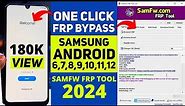 SAMFW FRP Tool: Bypass Samsung FRP Lock in One Click!