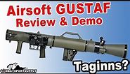 Airsoft GUSTAF M3 MAAWS Launcher VFC Review & Live Demo