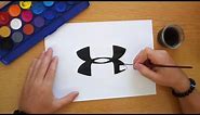 How to draw the Under Armour logo