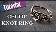 Quick Wire Ring - Celtic Knot