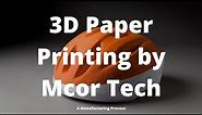 Beyond Plastic: Exploring the Fascinating World of 3D Paper Printing