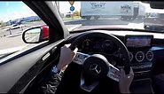 2019 Facelift Mercedes Benz C220D Class 60 FPS POV drive test drive acceleration