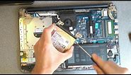 How to replace the hard disk in a Dell Inspiron 17 5767