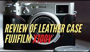 Fujifilm X100v / x100vi - Review of the half leather case