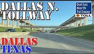 Dallas North Tollway - Downtown Dallas to Prosper - Texas - 4K Highway Drive