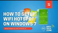 How to setup WiFi hotspot on windows 7/Baidu WiFi hotspot setup.