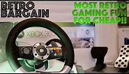 Unboxing & Playing With The Xbox 360 Wireless Racing Wheel - The Retro Bargain of 2020!!