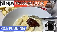 NINJA FOODI 15 in 1 How to *PRESSURE COOK* RICE PUDDING - Easy Fast Dessert Recipe