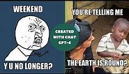 How to Create Memes Using GPT-4 | No Photoshop Needed | AI Meme Generation Tutorial