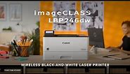 Canon imageCLASS LBP246Cdw: Black & White Laser Printer