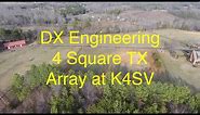 DX Engineering 80 Meter 4 Square at K4SV