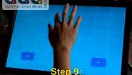 How to install a touch screen kit overlay on a LCD monitor