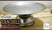 How to make Turntable for cake decoration at home||Homemade cake turnable/dine and decor