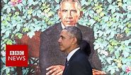 Obama's portrait unveiled - BBC News