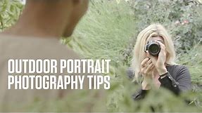 Canon Tips - How to shoot portraits outdoors