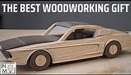 Make a Wooden Toy Muscle Car | Woodworking Gift Ideas for Kids