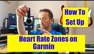 Setting Heart Rate Zones on Garmin Connect