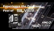 Experience the premium feel of BIOSTAR B650M-SILVER