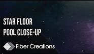Star Floor Pool Close-Up - Fiber Optic Star Floor Kit Demonstration