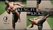 Shaolin Kung Fu Kick for Flexibility and Stamina