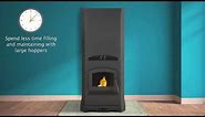 PelPro PP130/PP130-B Pellet Stove Product Overview