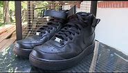 Nike - Air Force 1 MID '07 (Black) - Quick Review + On Feet