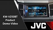 JVC KW-V250BT DVD Multimedia Receiver Product Demo Video
