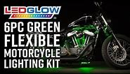 LEDGlow | Advanced Green LED Flexible Mini Motorcycle Lights