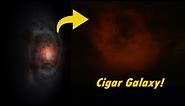 How to find & What to See inside of the Cigar🌫 Galaxy🌌! | Space Engine🪐