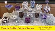 How to Set Up a Candy Buffet from Start to Finish - Part 6, Candy Buffet Tips from All City Candy
