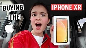 SHOPPING FOR THE NEW IPHONE XR! Vlog + Unboxing