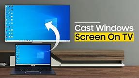 How to Cast Your PC to TV | How to Cast Computer to TV | Screen Mirror Your Windows 10 to Smart TV