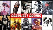 10 Deadliest Droids in Star Wars