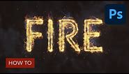 Make a Fire Text Effect in Photoshop