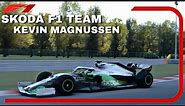 Magnussen 2021 Skoda F1 team onboard at the Hungaroring! | Assetto Corsa